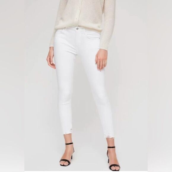 Agolde Jeans Sophie High Rise Skinny Crop In Sanction Jeans - Picture 1 of 11